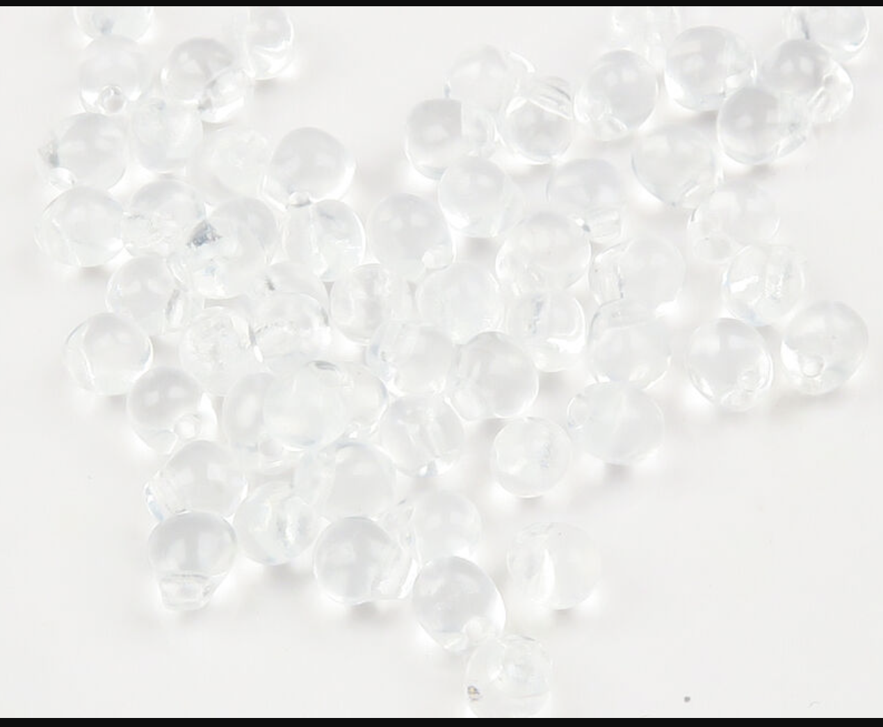 Hareline Dubbin Hareline Hump Back Glass Beads