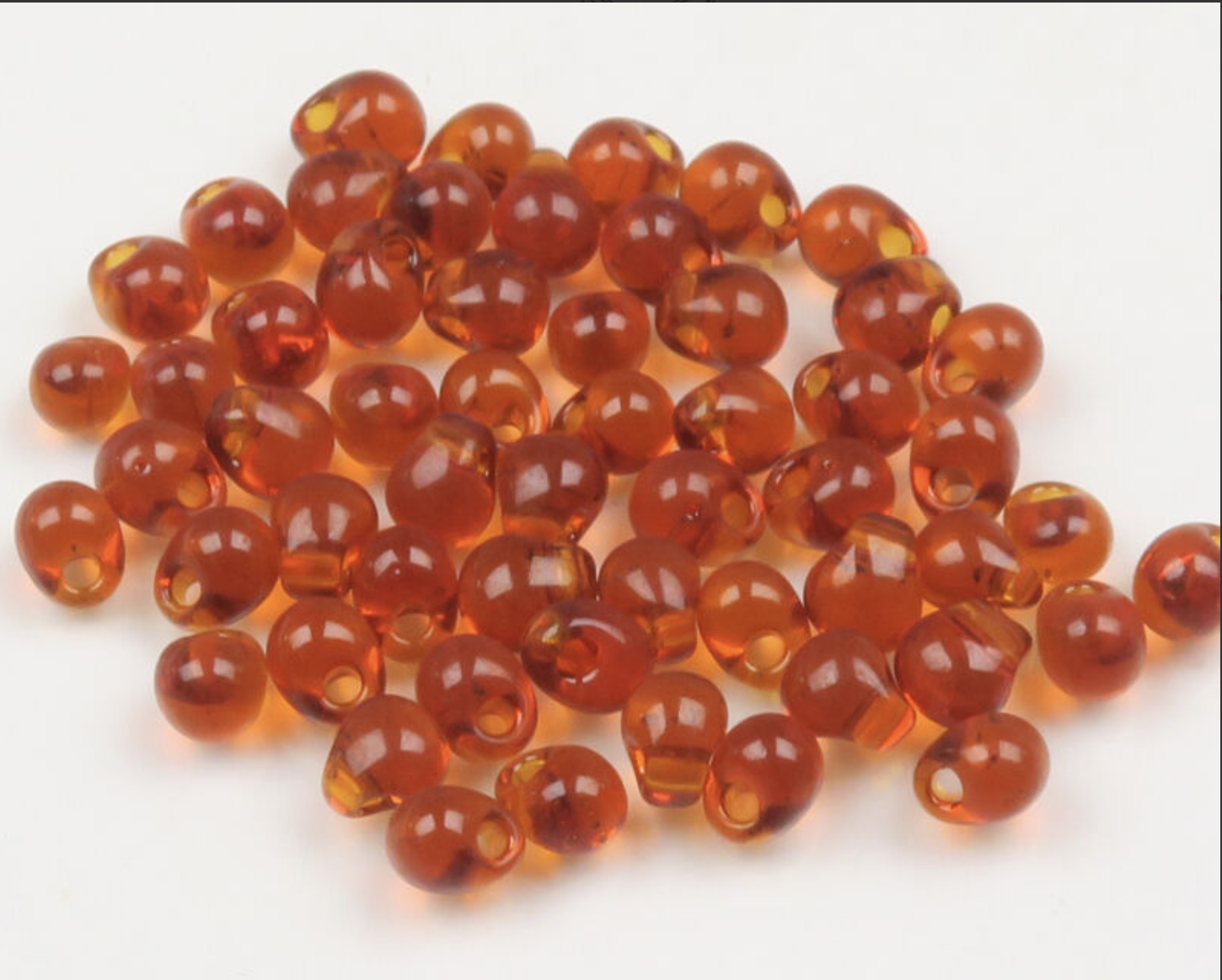 Hareline Dubbin Hareline Hump Back Glass Beads