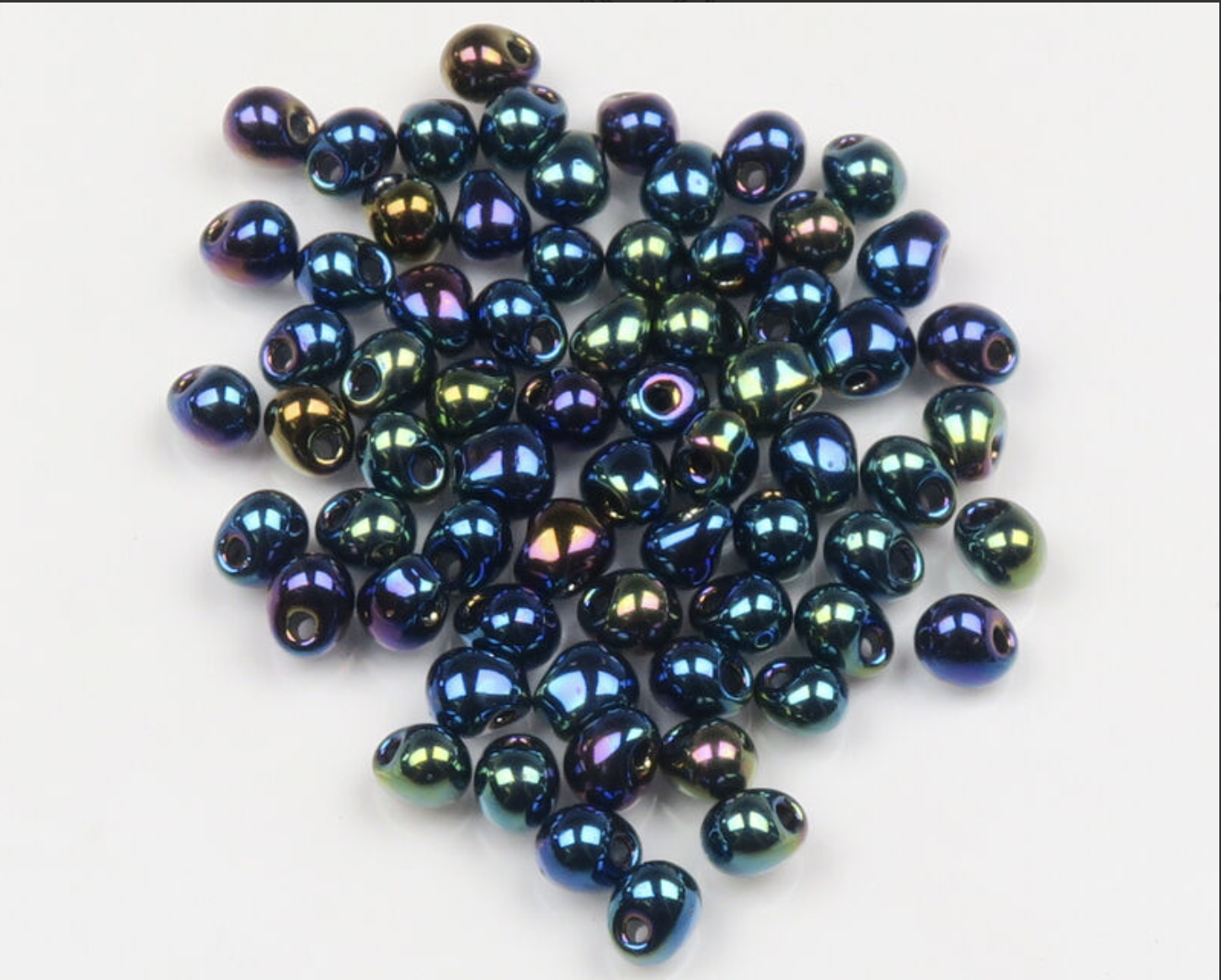 Hareline Dubbin Hareline Hump Back Glass Beads
