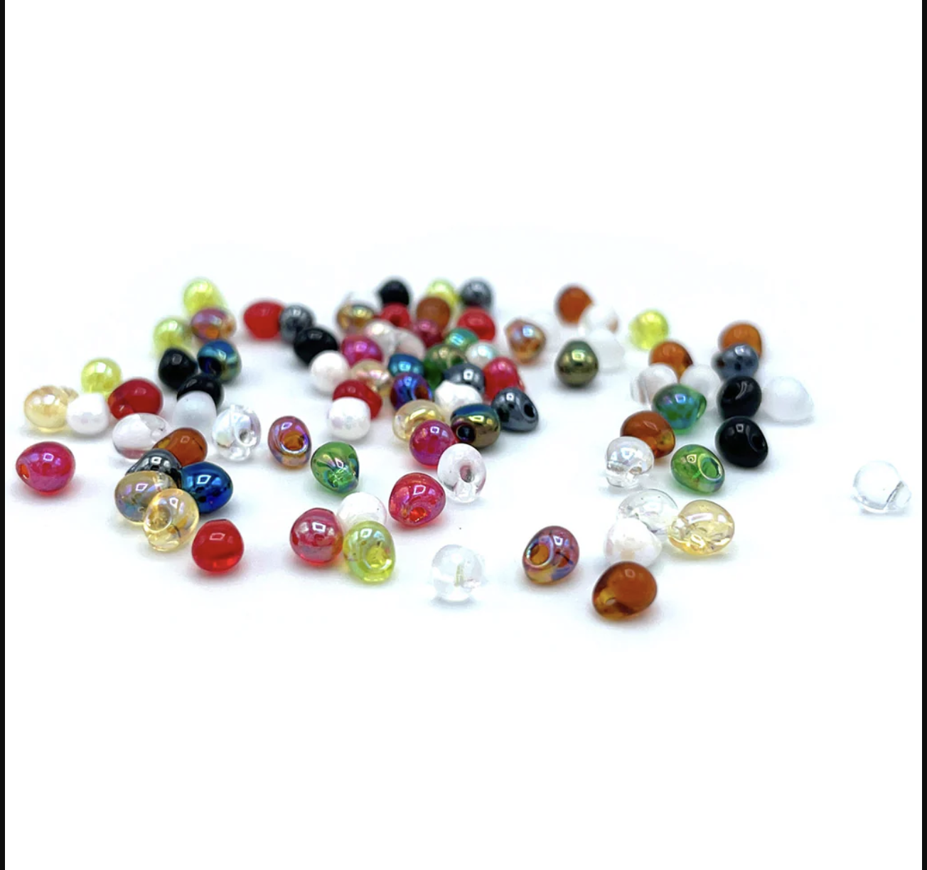 Hareline Dubbin Hareline Hump Back Glass Beads