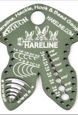 Hareline Dubbin Hareline Hackle, Hook and Bead Gauge