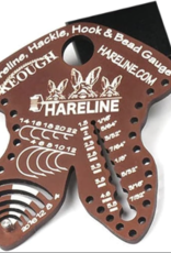 Hareline Dubbin Hareline Hackle, Hook and Bead Gauge