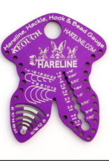 Hareline Dubbin Hareline Hackle, Hook and Bead Gauge