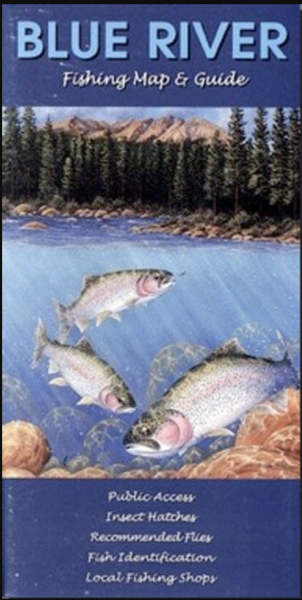 Shook Book Publishing Blue River Fishing Map & Floater's Guide