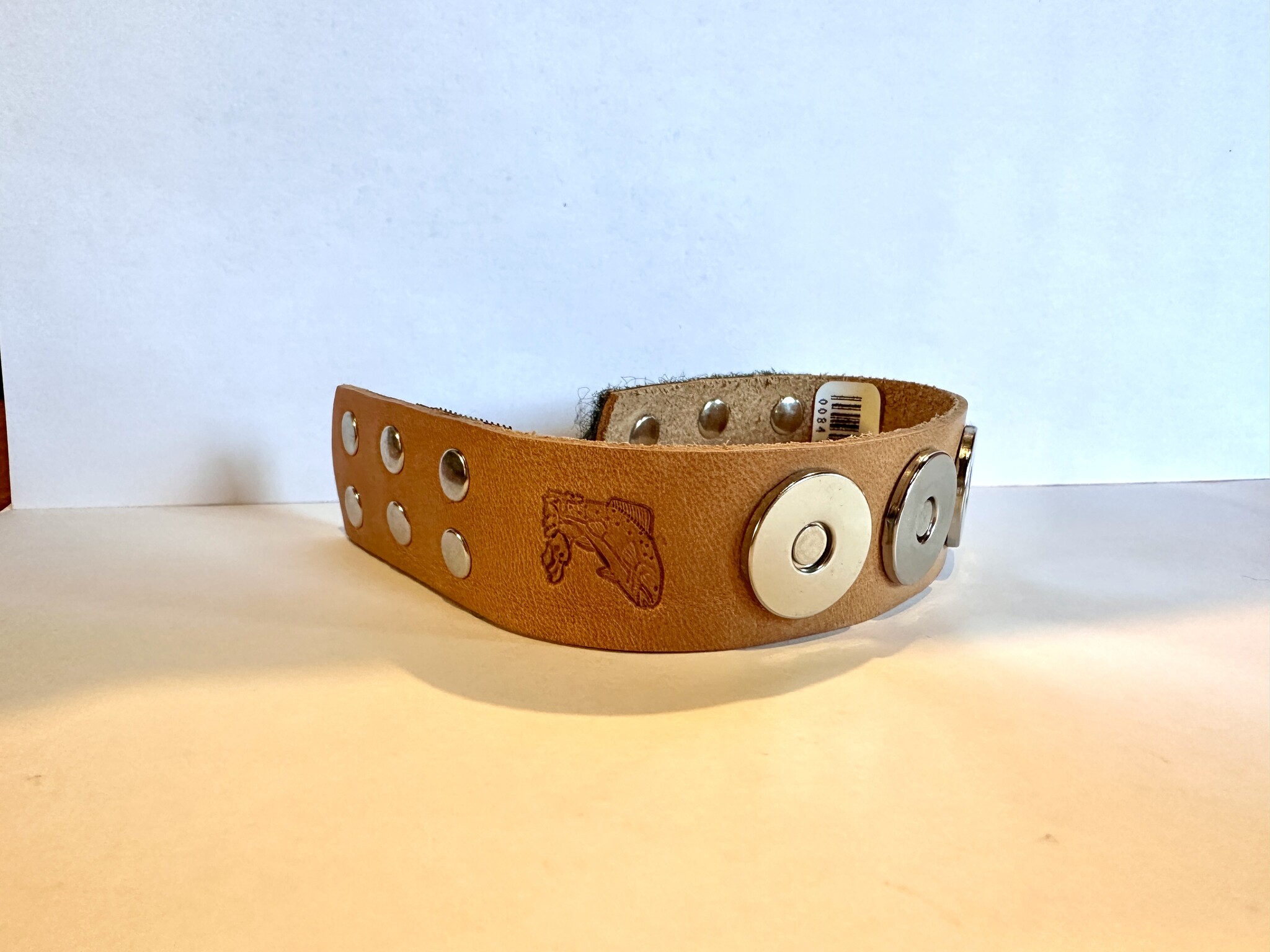 Mary Manka Leather Magnet Bracelet
