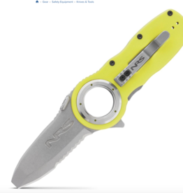 NRS NRS Pilot Access Folding Knife Yellow