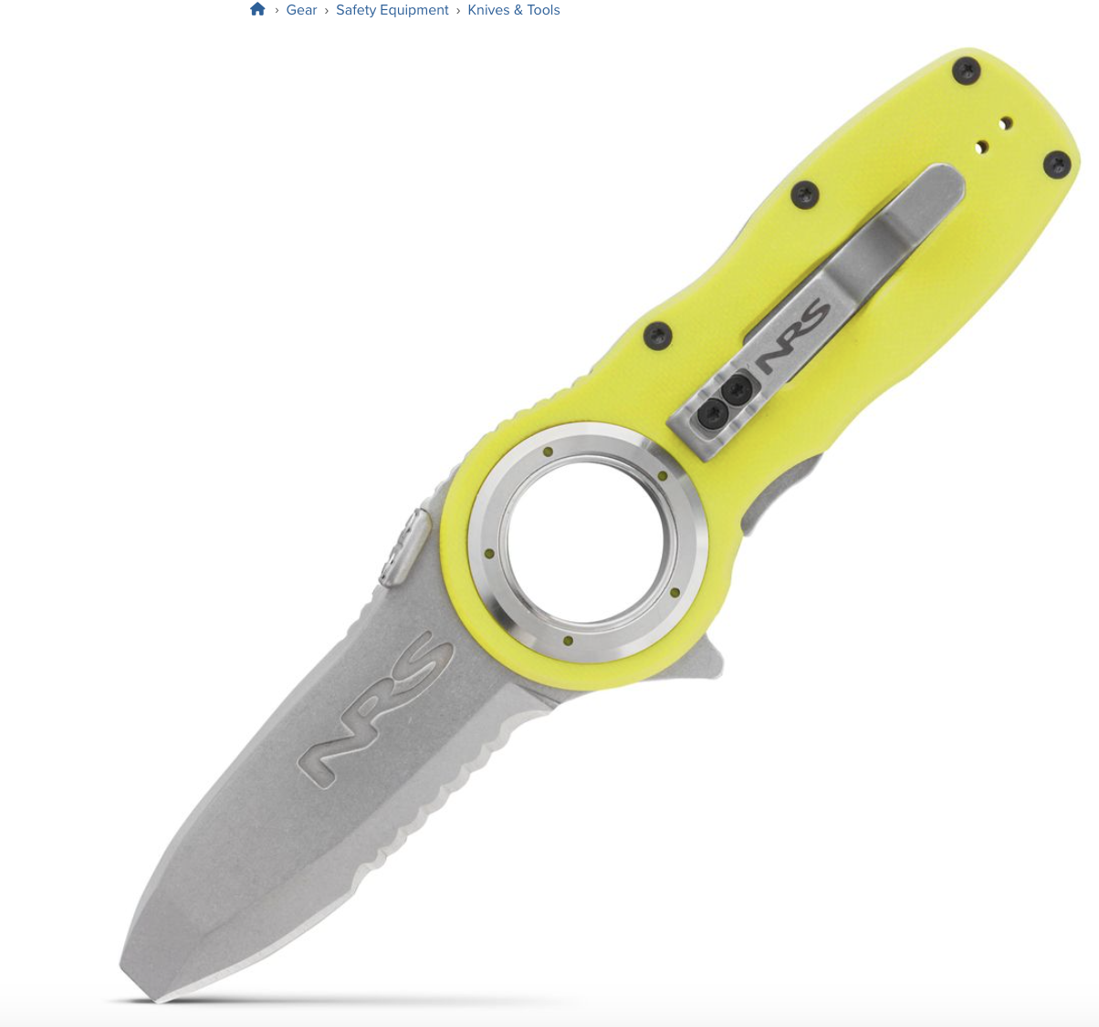 NRS NRS Pilot Access Folding Knife Yellow
