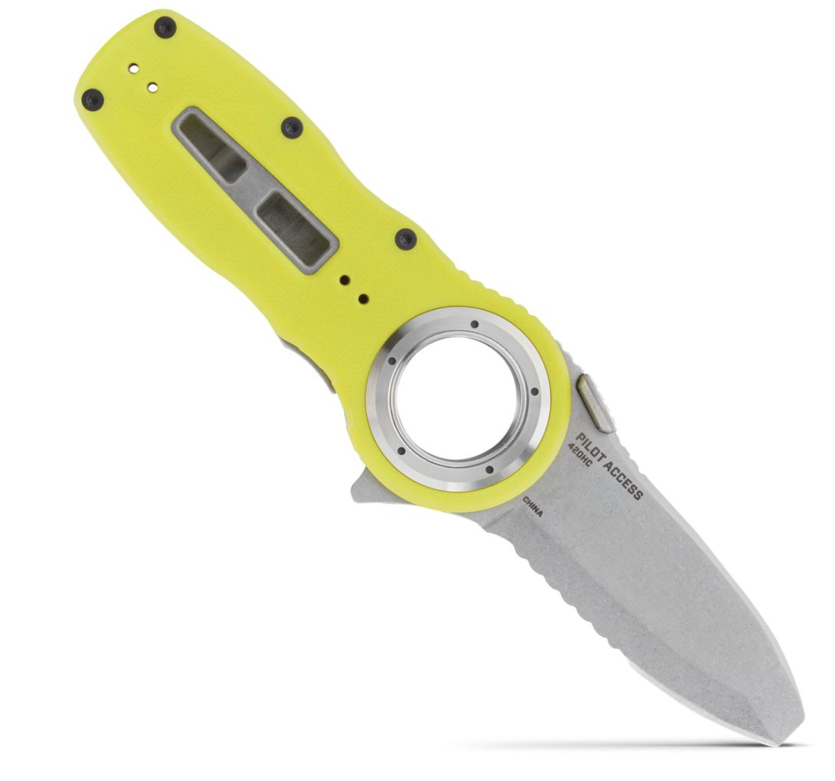 NRS NRS Pilot Access Folding Knife Yellow