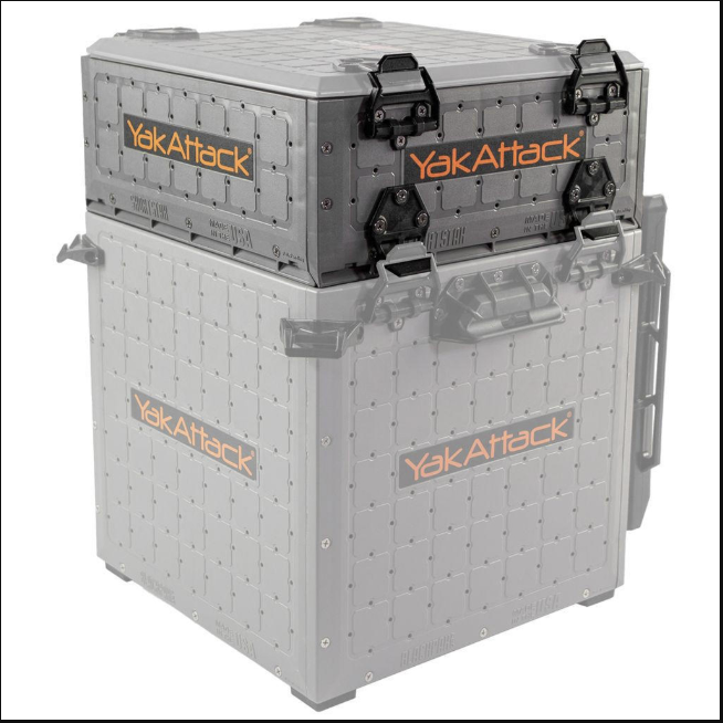 YakAttack YakAttack 13 X 13 ShortStak Upgrade Kit for BlackPak Pro, Battleship Grey