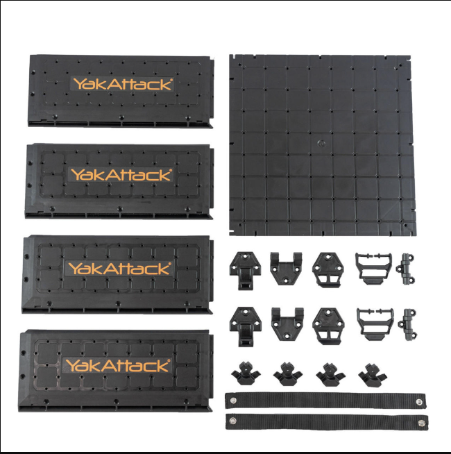 YakAttack YakAttack 13 X 13 ShortStak Upgrade Kit for BlackPak Pro, Black