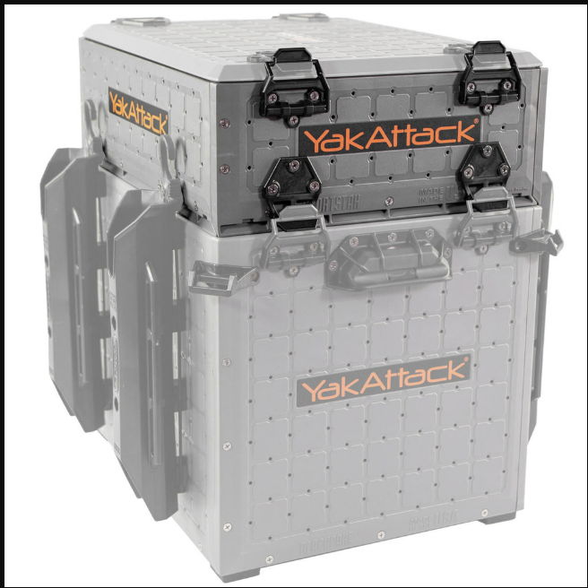 YakAttack YakAttack 13 X 16 ShortStak Upgrade Kit for BlackPak Pro, Battleship Grey