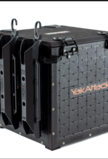 YakAttack YakAttack BlackPak Pro Kayak Fishing Crate 13" x 13", Black