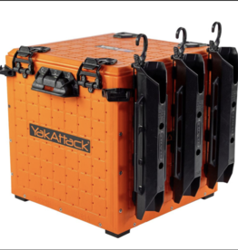 YakAttack YakAttack BlackPak Pro Kayak Fishing Crate 13" x 13", Orange