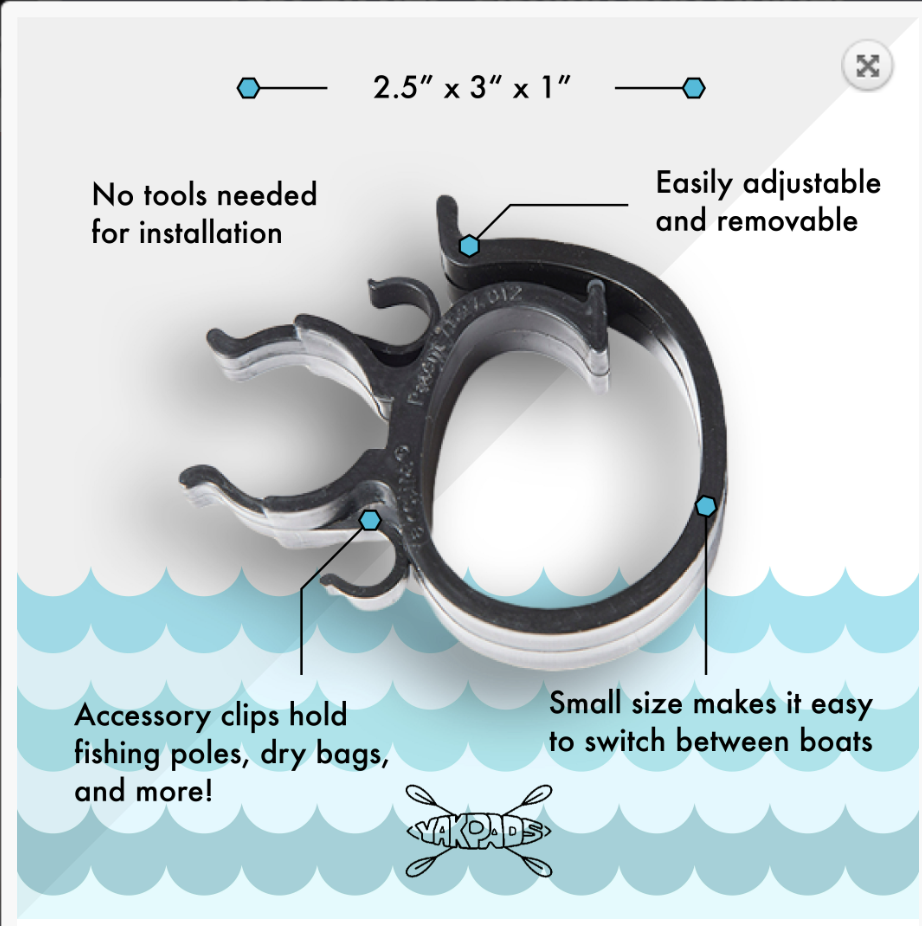 CASCADE CREEK YakClips