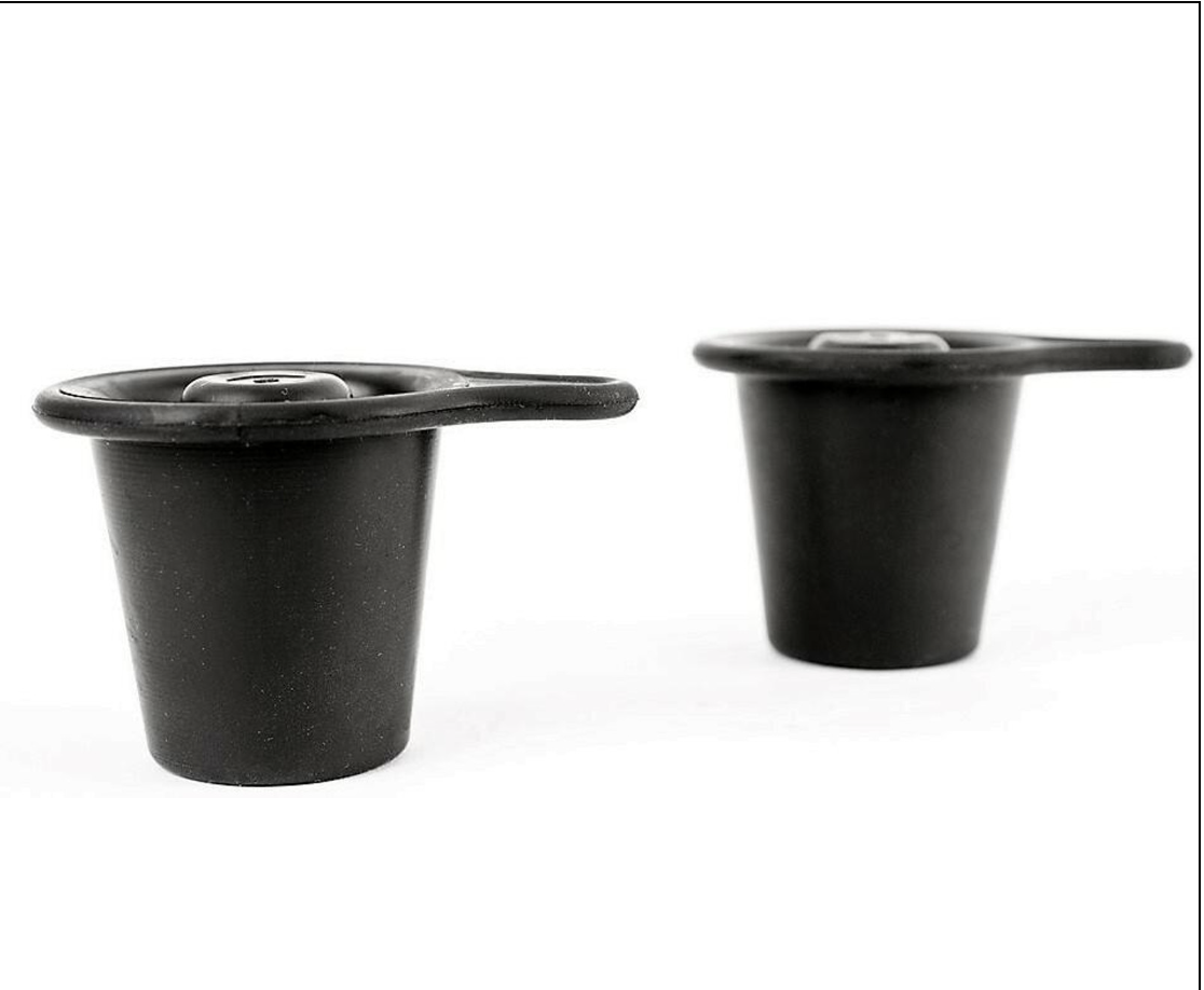 YakAttack YakAttack Universal Scupper Plugs Med/Lrg 2pk