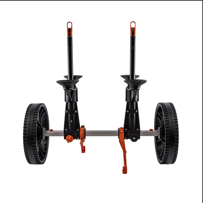 YakAttack YakAttack TowNStow Scupper Kayak Cart