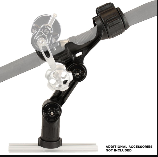 YakAttack YakAttack Omega Pro Rod Holder w/LockNLoad Track Mtg Base