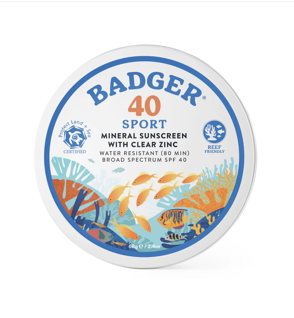 Badger Badger SPF 40 Sport Mineral Sunscreen Tin