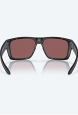 Costa Del Mar Costa Lido Sunglasses Black Matte w/ Gold Mirror 580G
