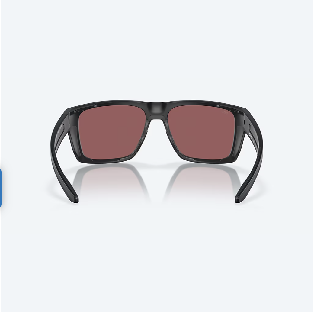 Costa Del Mar Costa Lido Sunglasses Black Matte w/ Gold Mirror 580G