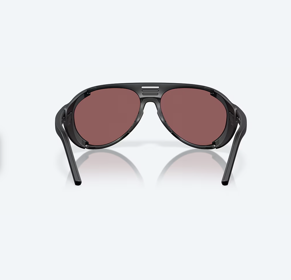 Costa Del Mar Costa Grand Catalina Sunglasses Matte Black w/ Gold Mirror 580G