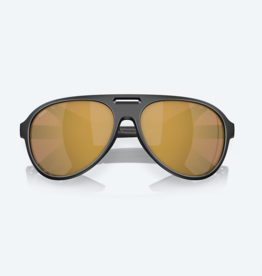 Costa Del Mar Costa Grand Catalina Sunglasses Matte Black w/ Gold Mirror 580G