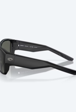 Costa Del Mar Costa Taxman Sunglasses Matte Black w/ Gray 580G
