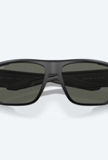 Costa Del Mar Costa Taxman Sunglasses Matte Black w/ Gray 580G