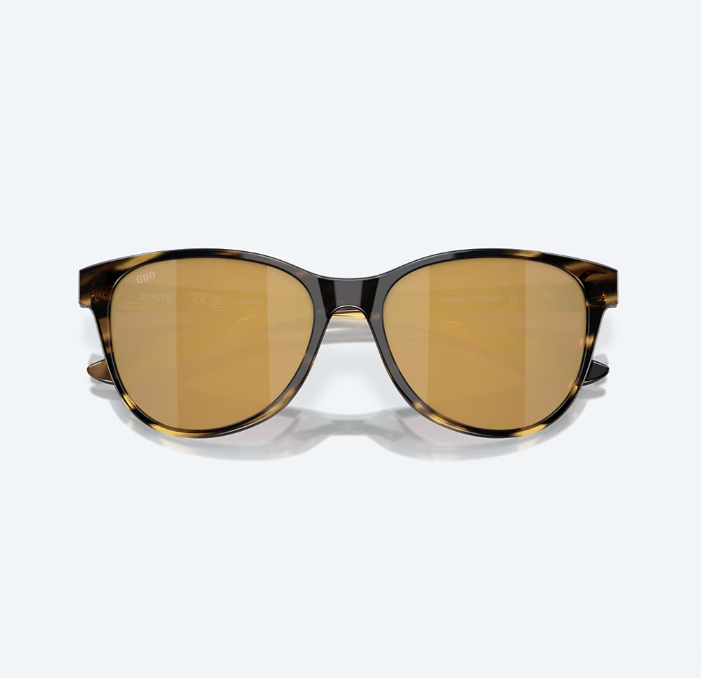 Costa Del Mar Costa Catherine Sunglasses Tortoise w/ Gold Mirror 580G