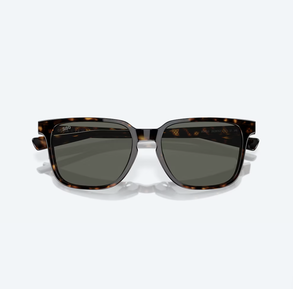 Costa Del Mar Costa Kailano Sunglasses Tortoise w/ Gray 580G
