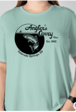 Anglers Covey AC Logo Bella + Canvas Womens Tri-Blend SS Shirt -