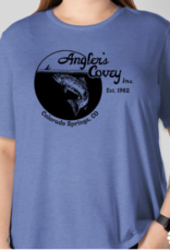 Anglers Covey AC Logo Bella + Canvas Womens Tri-Blend SS Shirt -