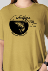 Anglers Covey AC Logo Bella + Canvas Womens Tri-Blend SS Shirt -