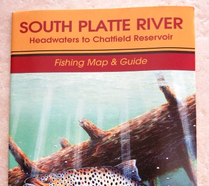 Shook Book Publishing South Platte River Fishing Map and Guide