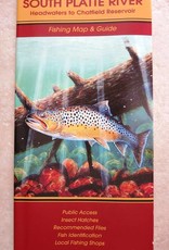 Shook Book Publishing South Platte River Fishing Map and Guide