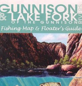 Shook Book Publishing Gunnison & Lake Fork Fishing Map & Floater's Guide
