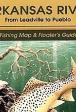 Shook Book Publishing Arkansas River Fishing Map & Guide