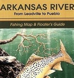 Shook Book Publishing Arkansas River Fishing Map & Guide