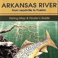 Shook Book Publishing Arkansas River Fishing Map & Guide
