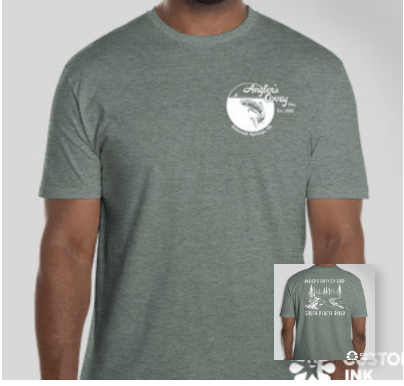 Hanes South Platte AC Logo Gildan Softstyle SS Tee