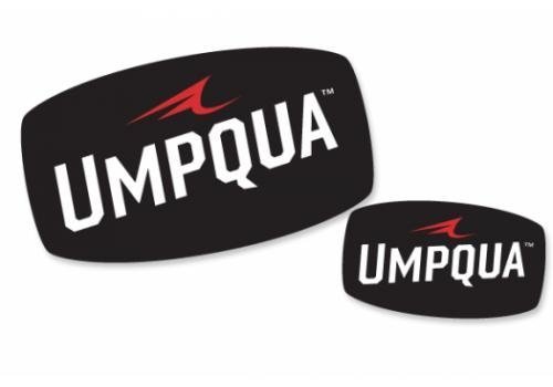 Umpqua Feather Merchants Umpqua Decal Small 3.5" x 2"