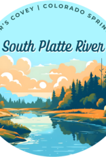 Anglers Covey South Platte River Angler's Covey Sticker