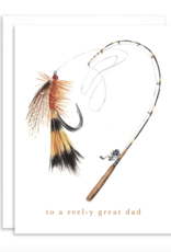 Anglers Covey Greeting Card Reel-y Great