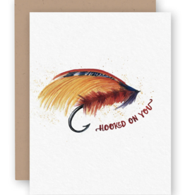 Anglers Covey Greeting Card Hooked on You