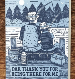 Anglers Covey Greeting Card Thank You Dad