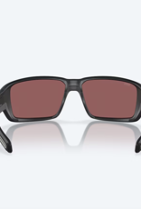 Costa Del Mar Costa Fantail Pro 11 Sunglasses Matte Black w/ Green Mirror 580G