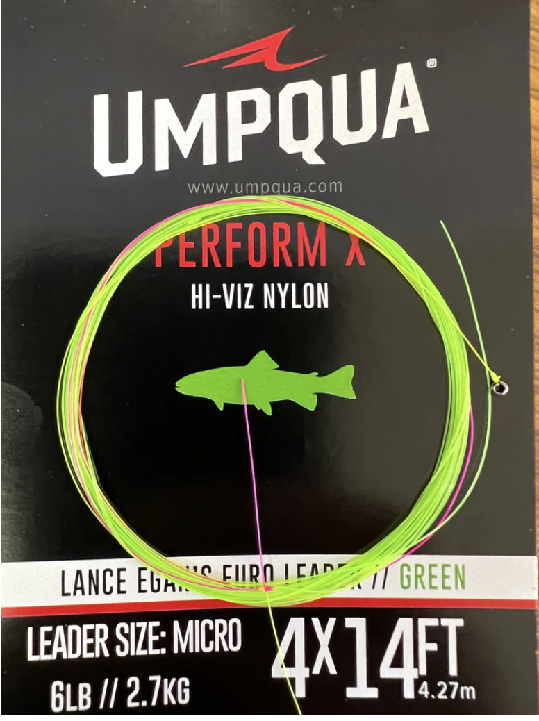 Umpqua Feather Merchants Umpqua Hi-Viz Perform X Euro Leader 14'