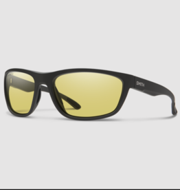 Smith Optics Smith Redding Sunglasses Matte Black ChromaPop Glass Polarized Low Light Yellow