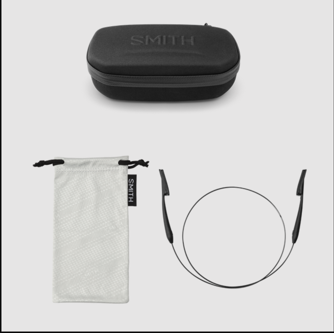 Smith Optics Smith Redding Sunglasses Matte Black ChromaPop Glass Polarized Low Light Yellow