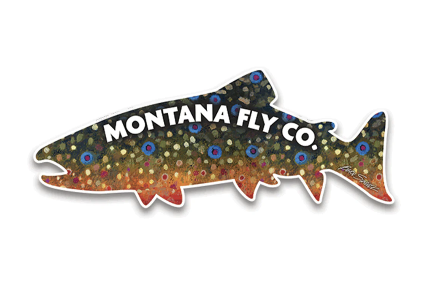 Montana Fly Co MFC Sticker -